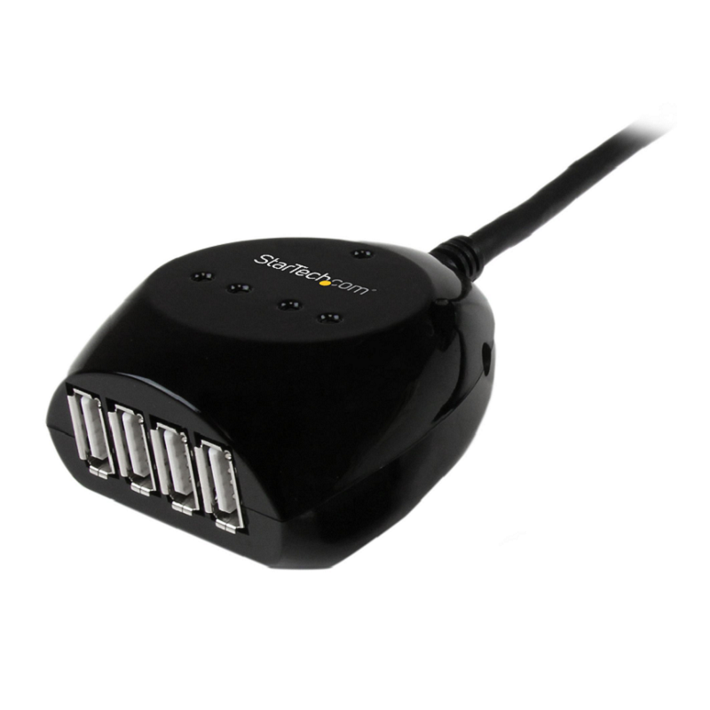StarTech USB2EXT4P15M 15m USB 2.0 Active Cable with 4 Port Hub